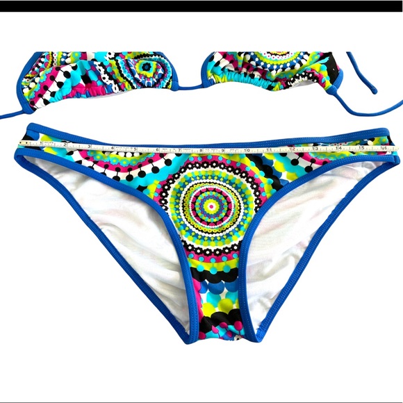 Colourful Mandela print bikini - Picture 4 of 10